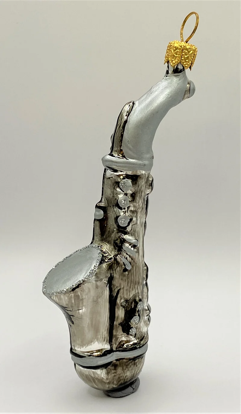 Saxophon silber