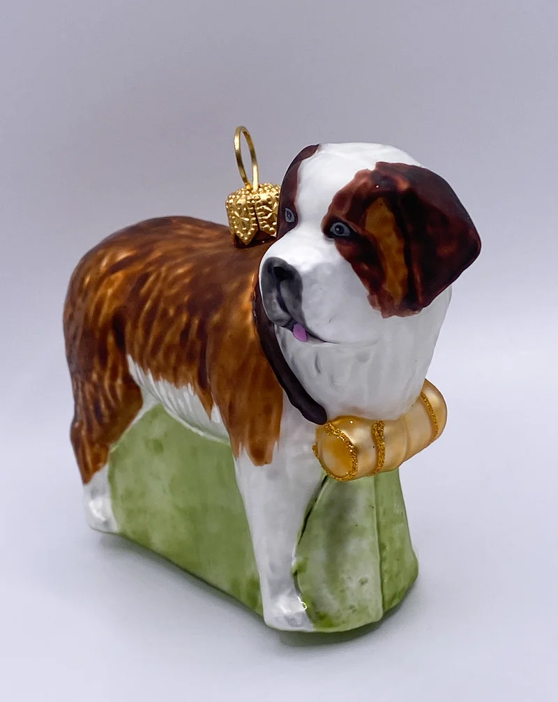 Bernhardiner mit Fässchen