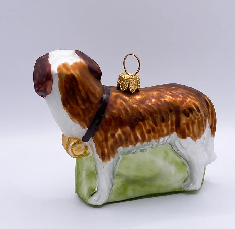 Bernhardiner mit Fässchen
