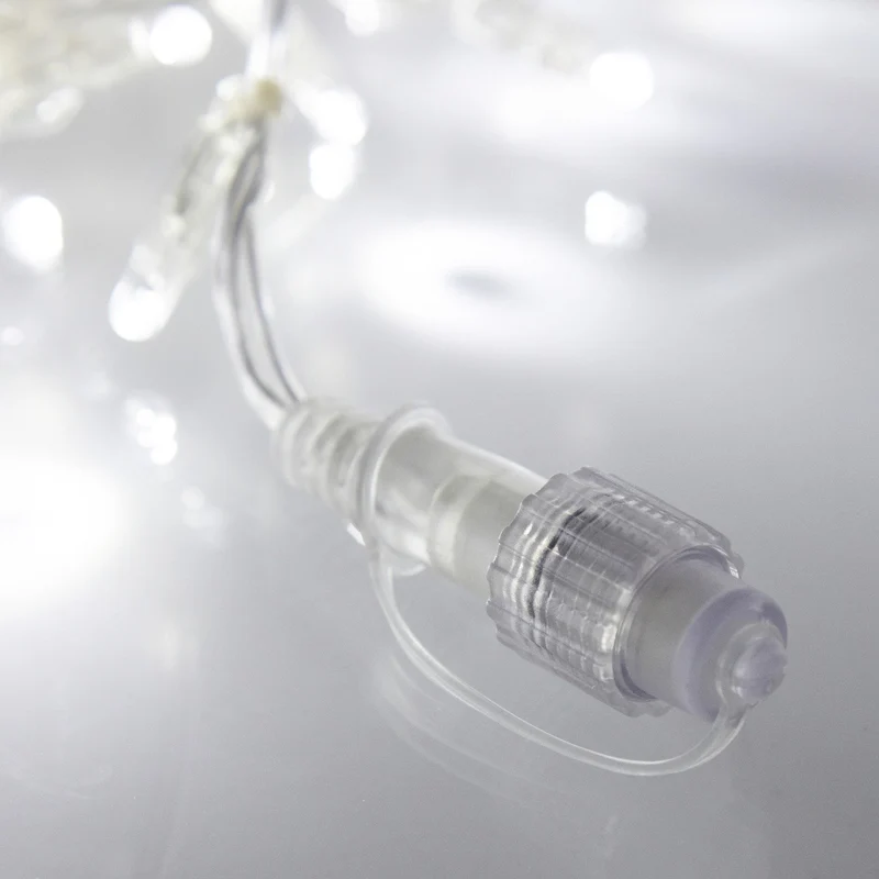 Core Connect 8m x 2m 560er LED Lichternetz weiß koppelbar transparentes Kabel