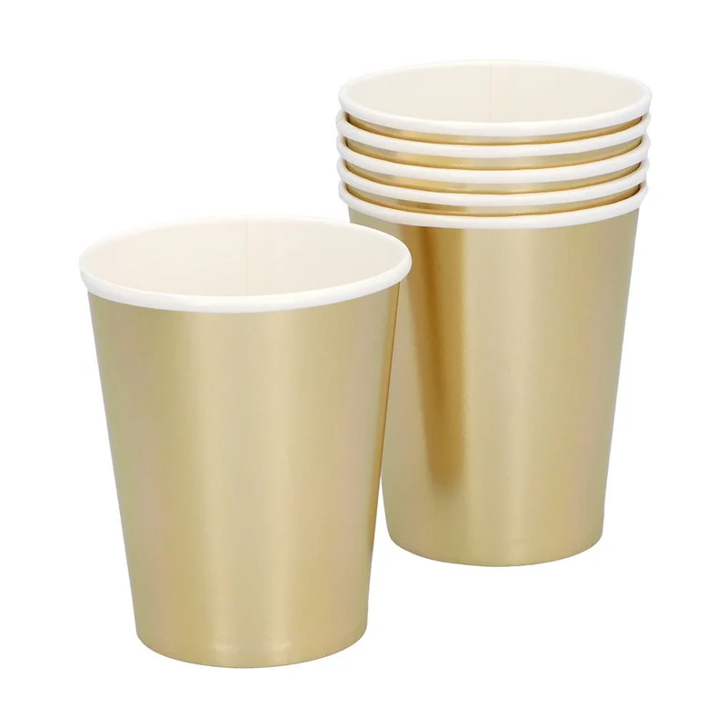 3-teiliges goldenes Tischset