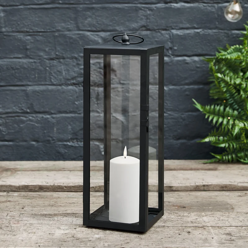 Bowen Gartenlaternen Duo mit TruGlow® Outdoor Kerzen