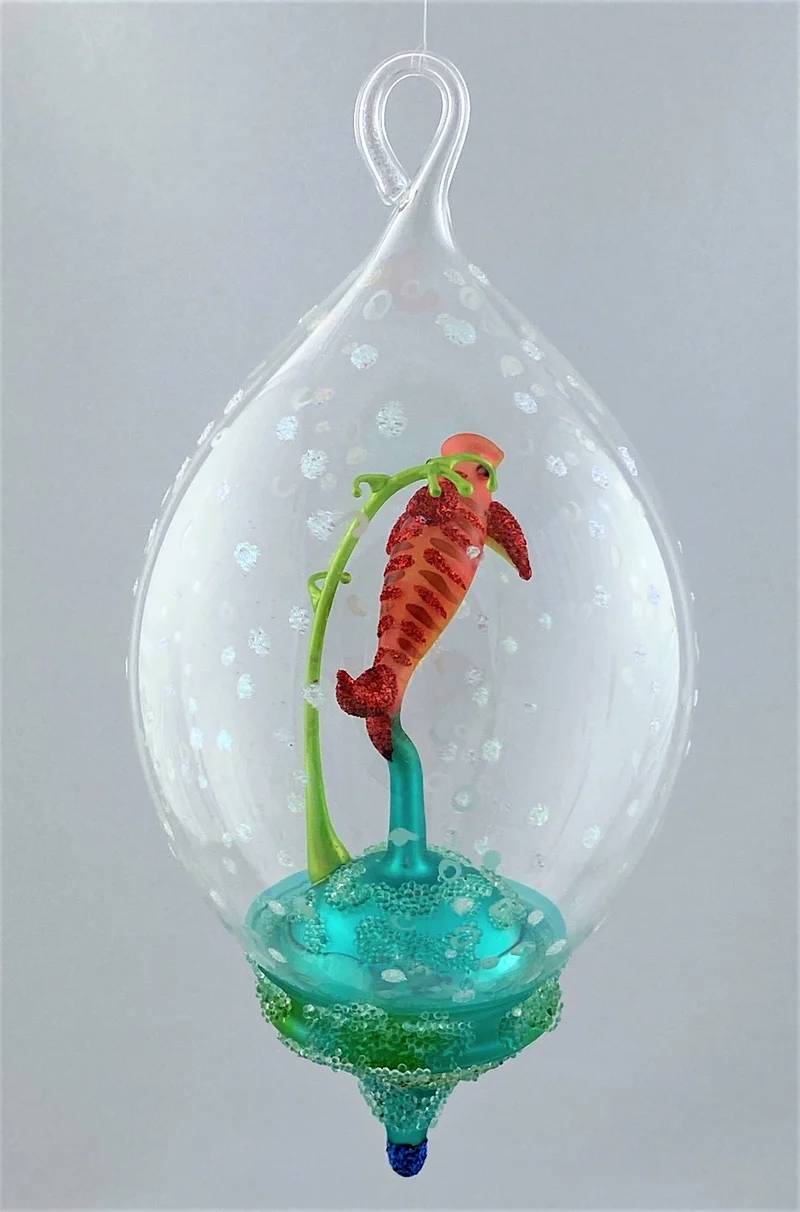 Kleiner roter Fisch