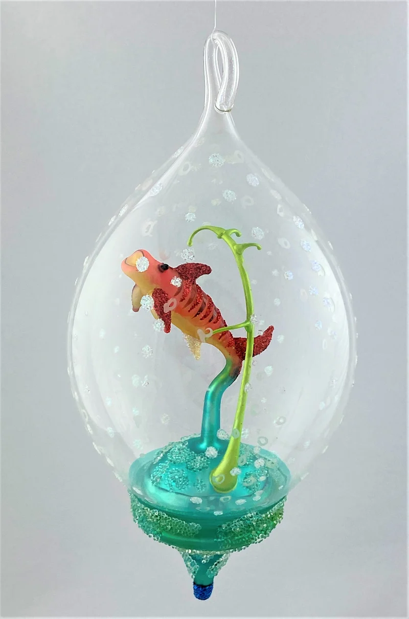 Kleiner roter Fisch