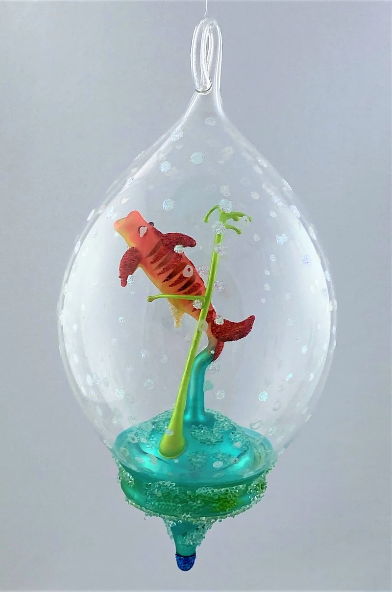 Kleiner roter Fisch