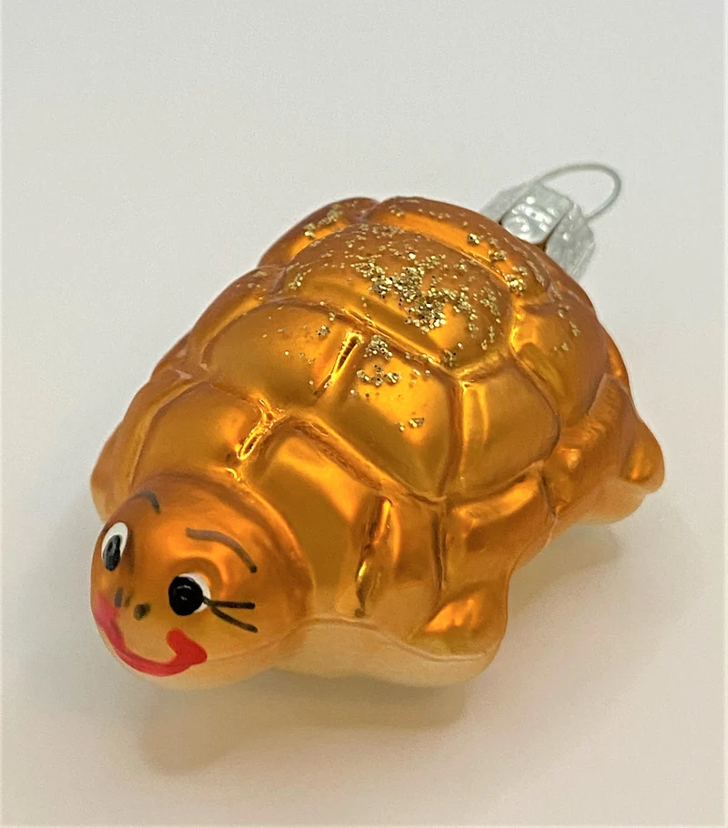 Schildkröte braun, lachend