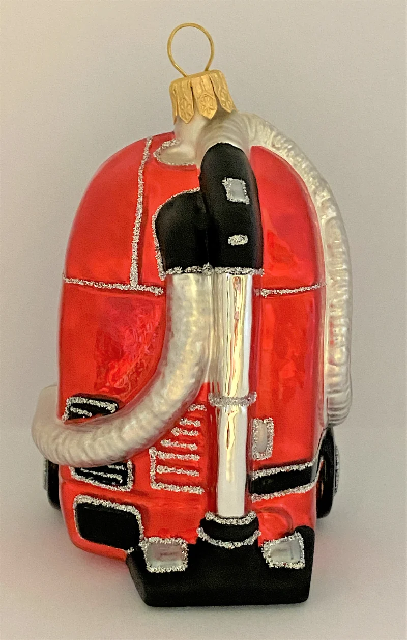 Roter Staubsauger