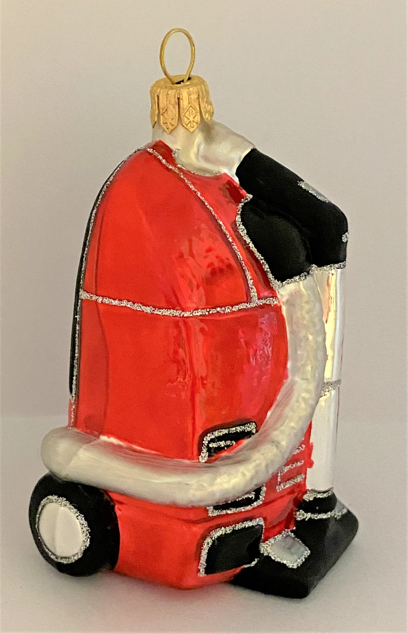 Roter Staubsauger