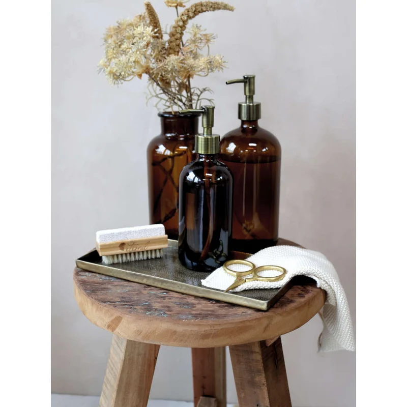 Chic Antique Flasche mit 2 Spender 1000ml, mokka