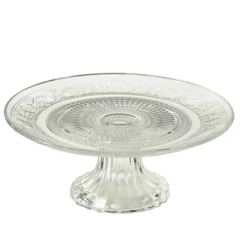 Tortenplatte klarglas