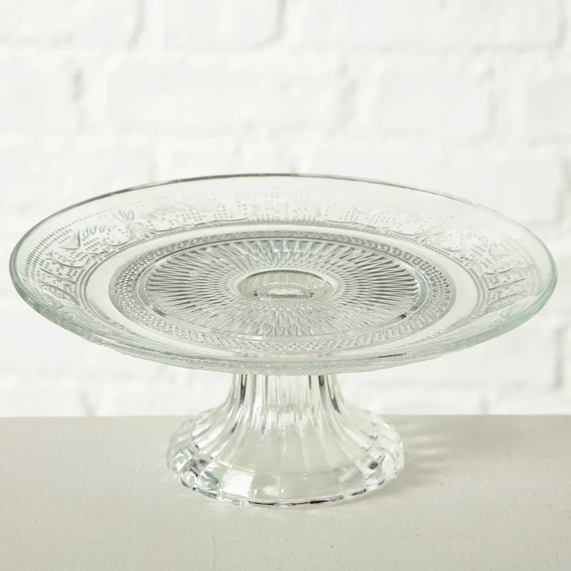 Tortenplatte klarglas