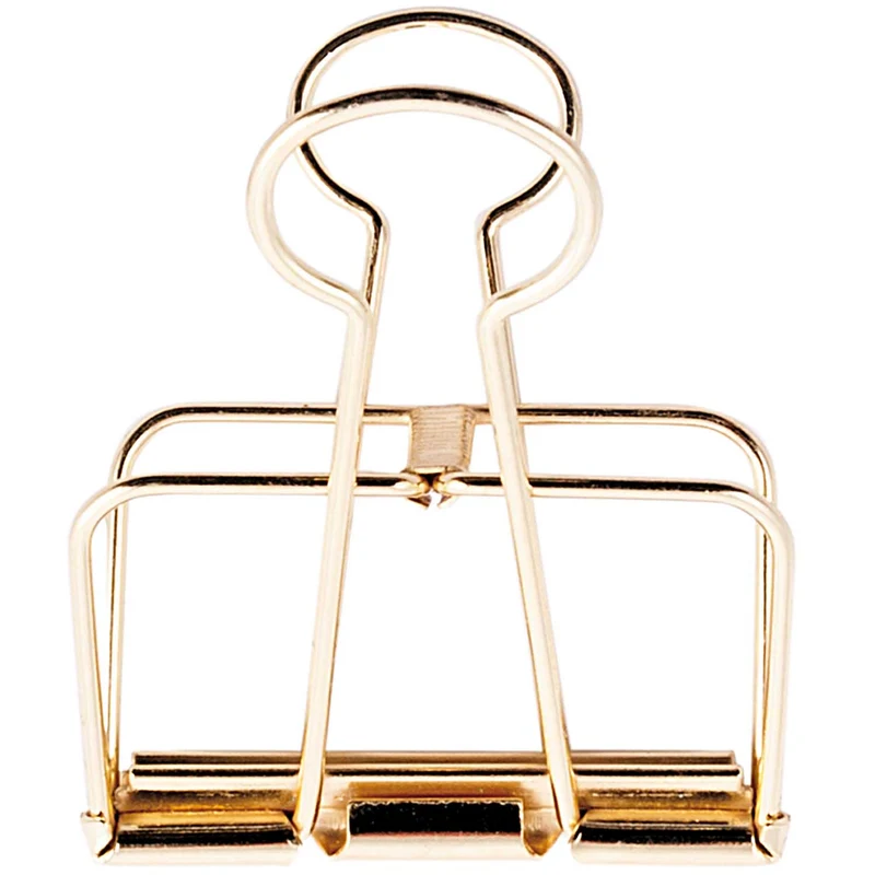 Clip 51 mm gold