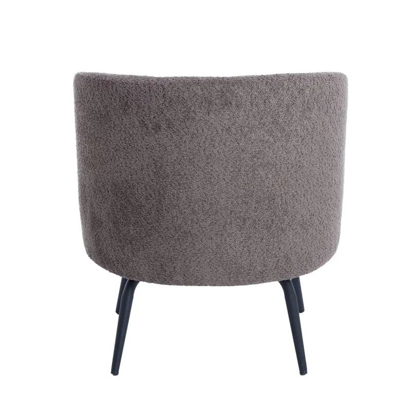 Sessel DIEYDA braun schwarz 67x68x72cm
