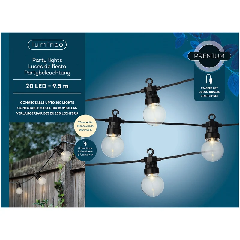 LED Party Beleuchtung mit 8 Funktionen