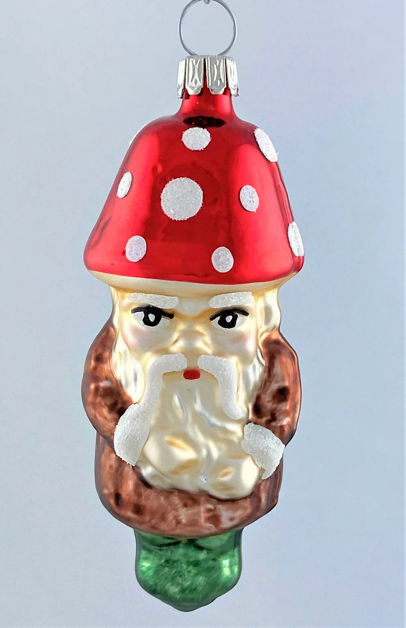 Zwerg mit Pilzhut
