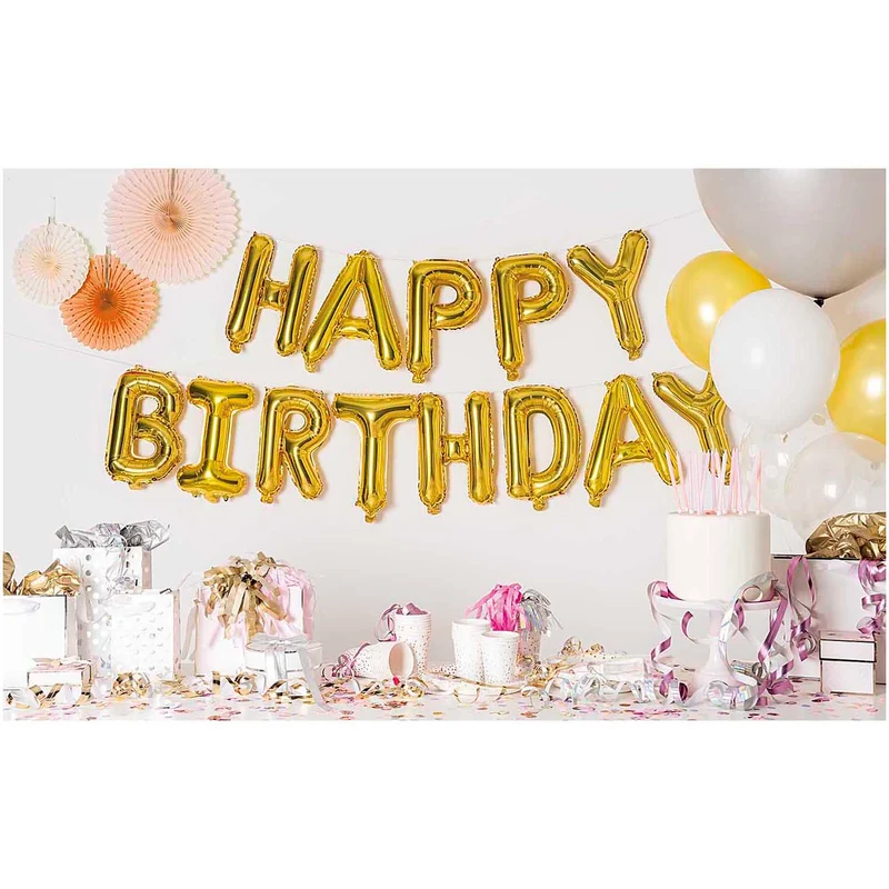 Folienballon Happy Birthday