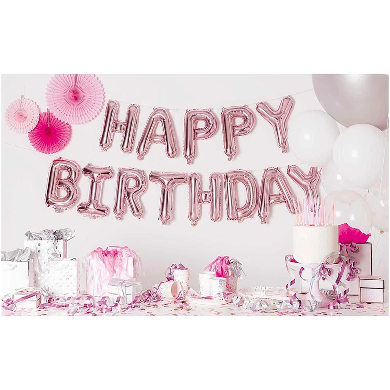 Folienballon Happy Birthday