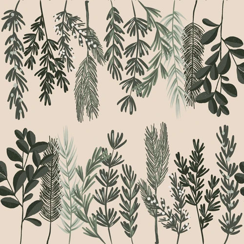 chic.mic Servietten Ferns