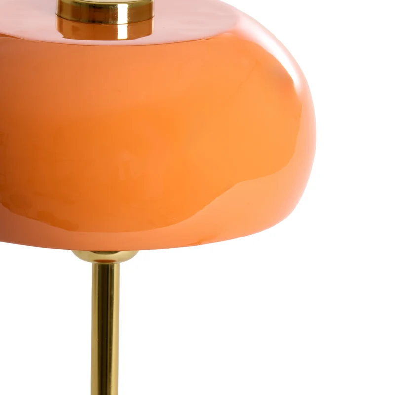 Tischleuchte SURIN orange/gold Ø23x40 cm