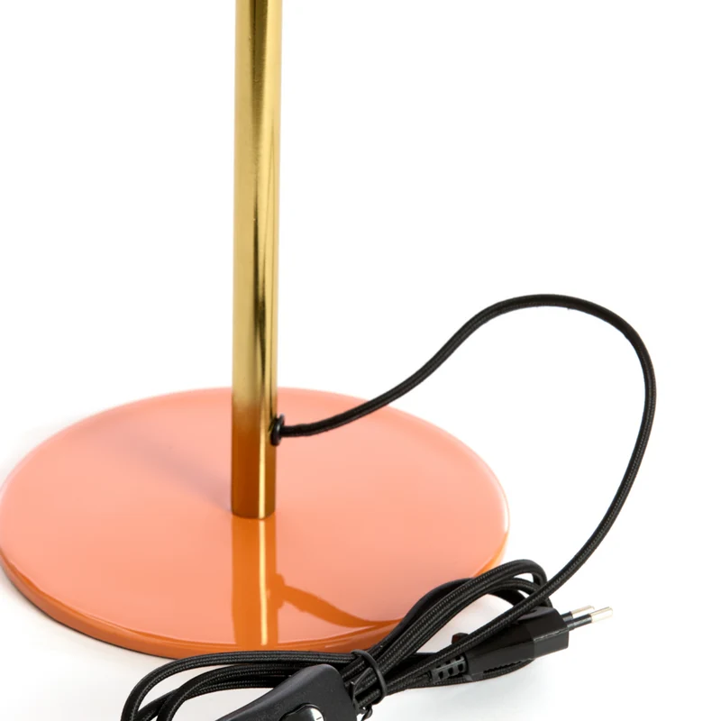 Tischleuchte SURIN orange/gold Ø23x40 cm