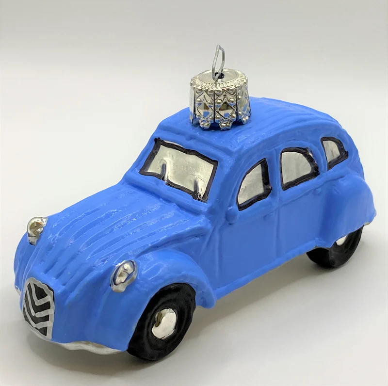 2CV, Blauer Deux Chevaux