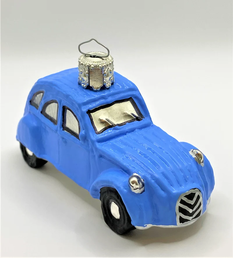 2CV, Blauer Deux Chevaux