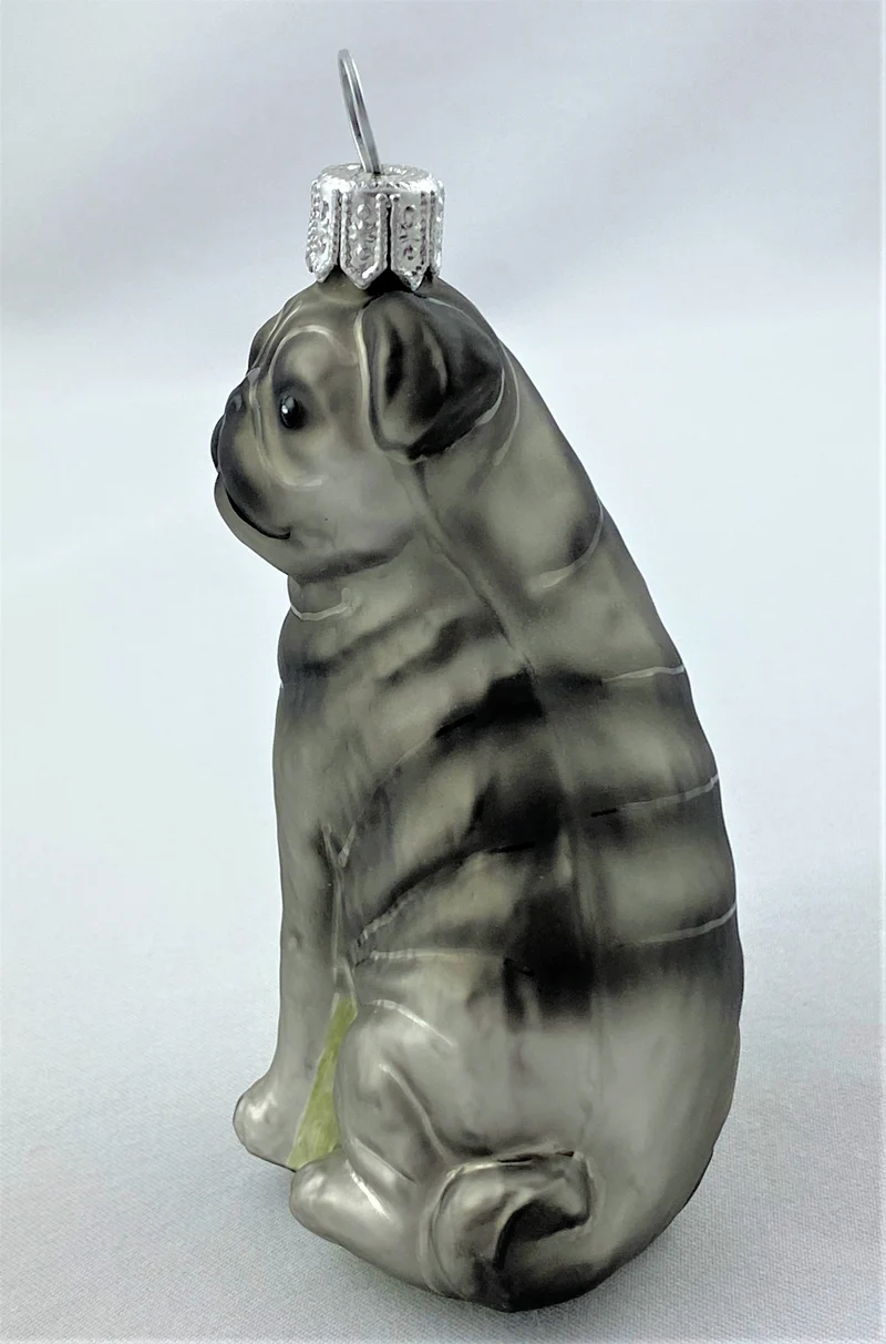 Mops dunkelgrau