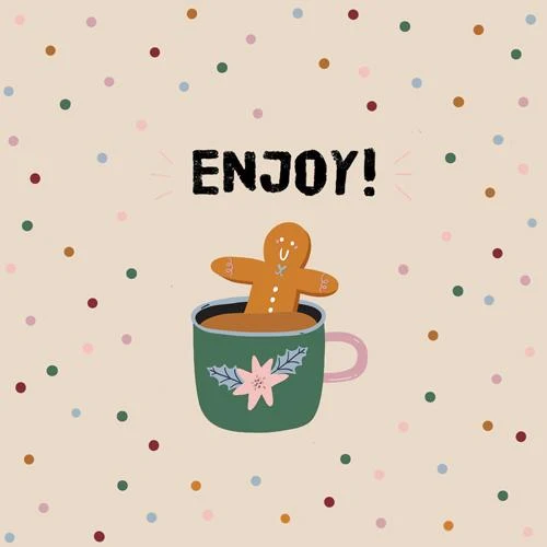 chic.mic Servietten Enjoy Christmas