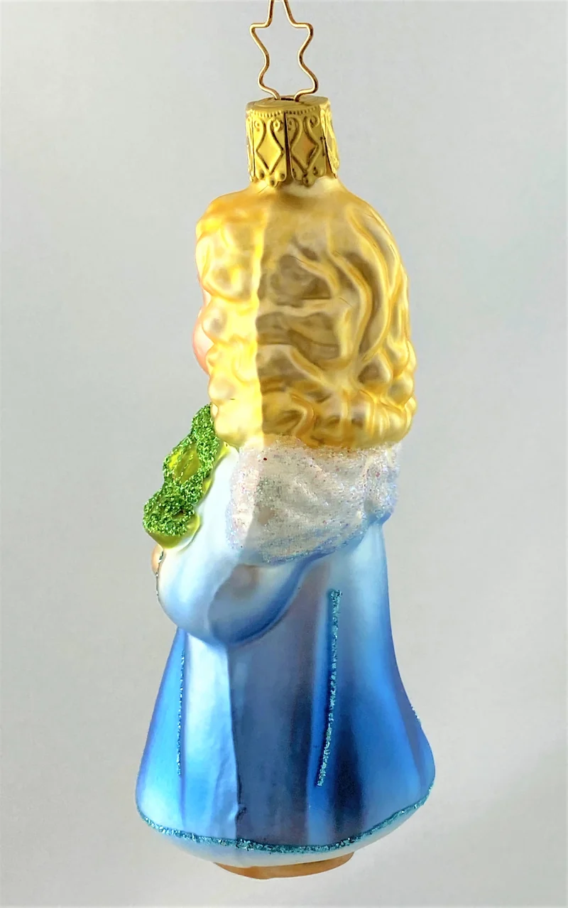 Engel, Christkindli mit kleinem Christbaum