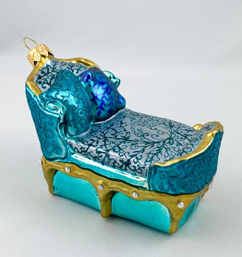 Chaiselongue türkis