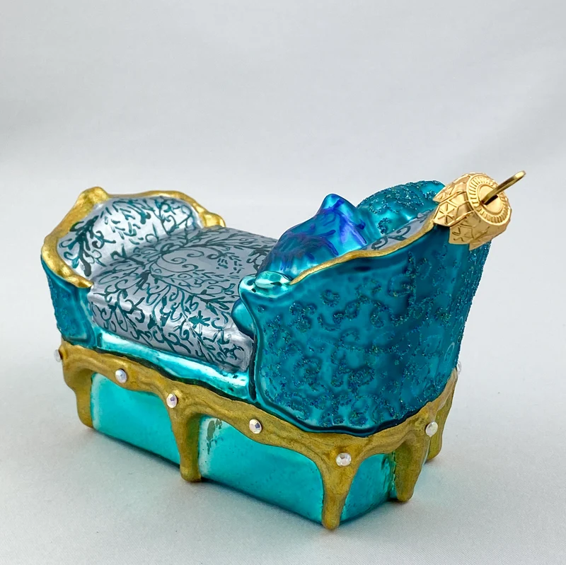 Chaiselongue türkis