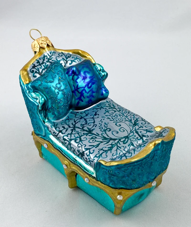 Chaiselongue türkis