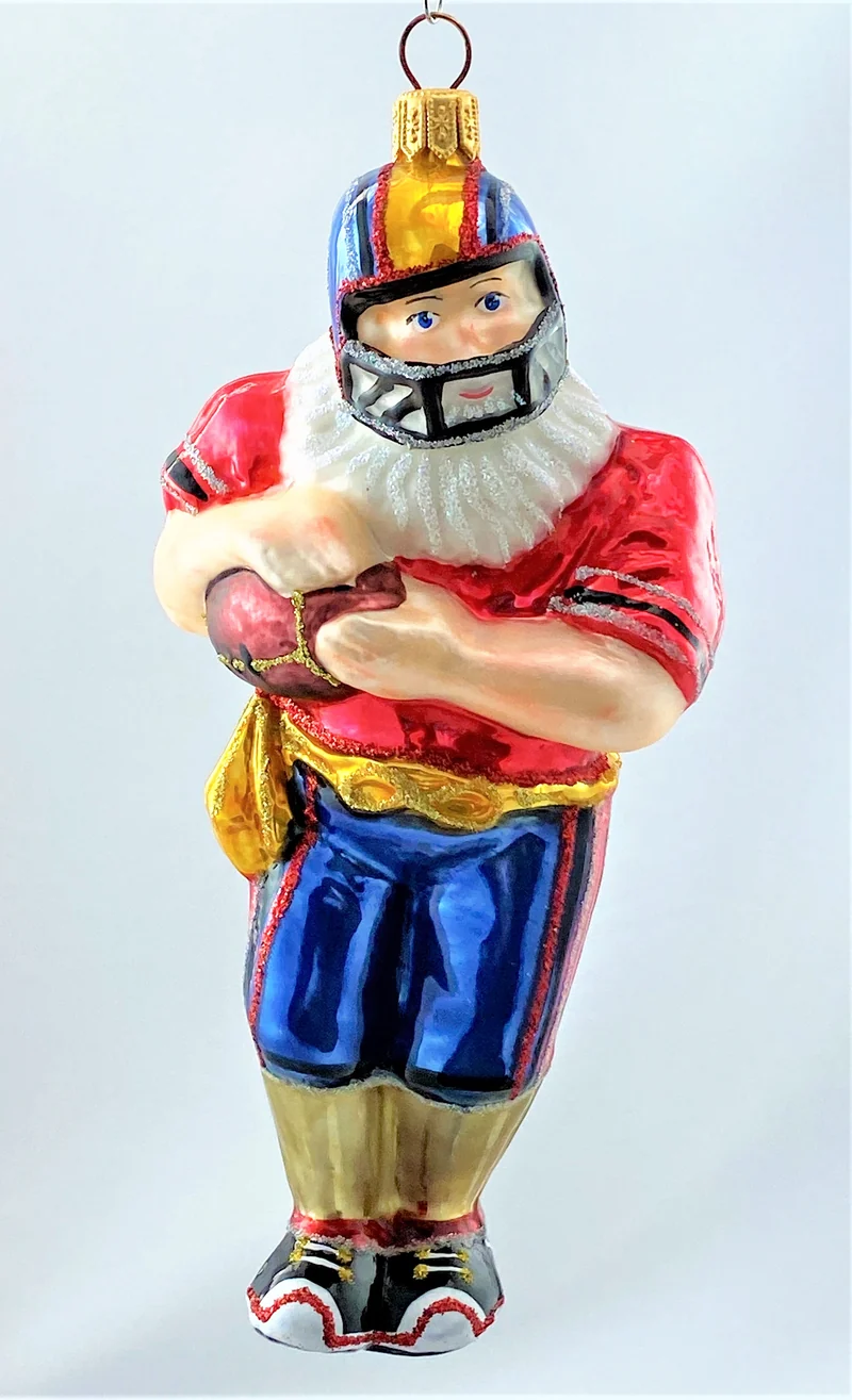 Santa spielt Rugby