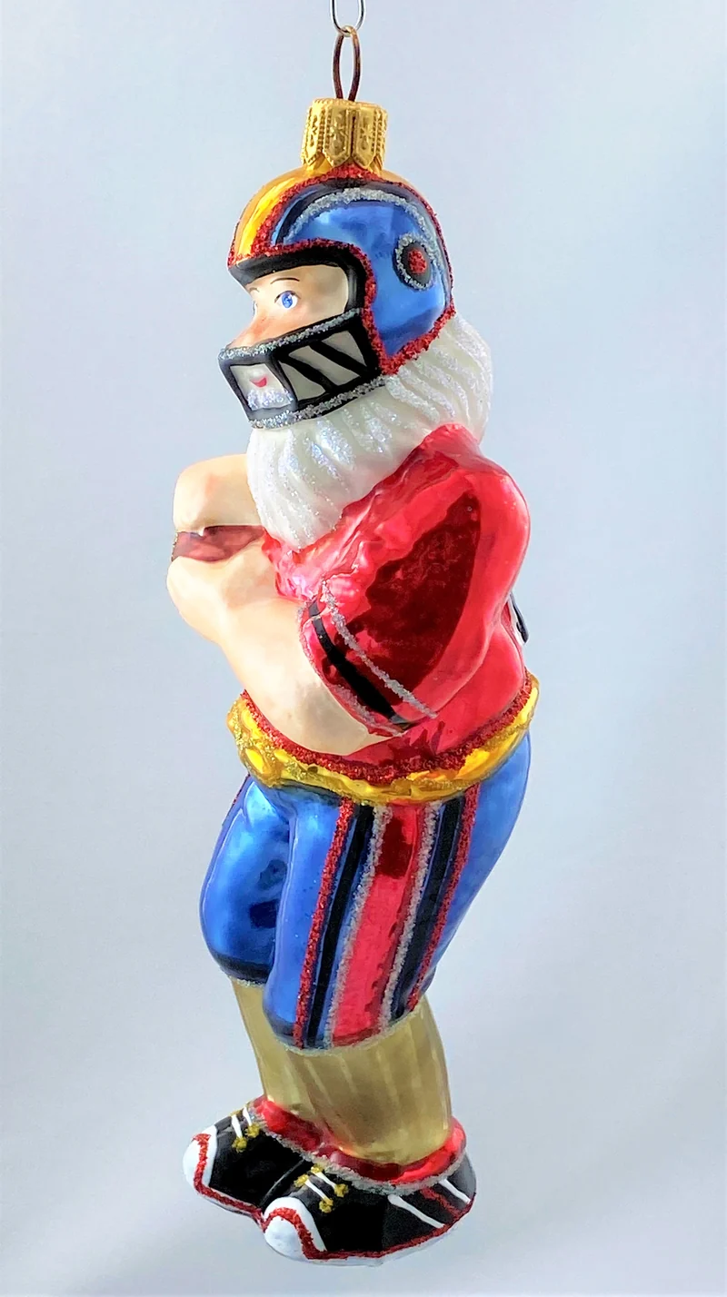 Santa spielt Rugby