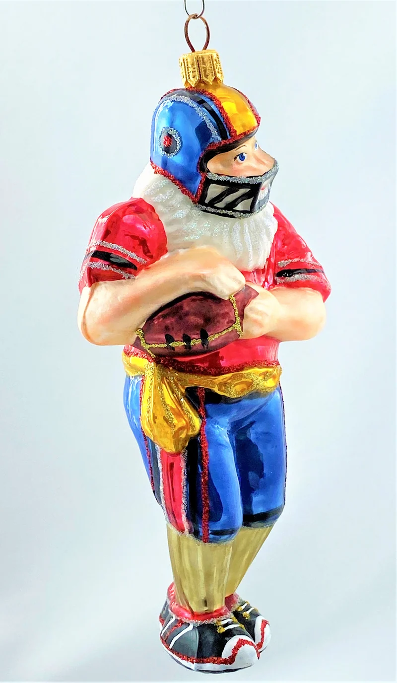Santa spielt Rugby