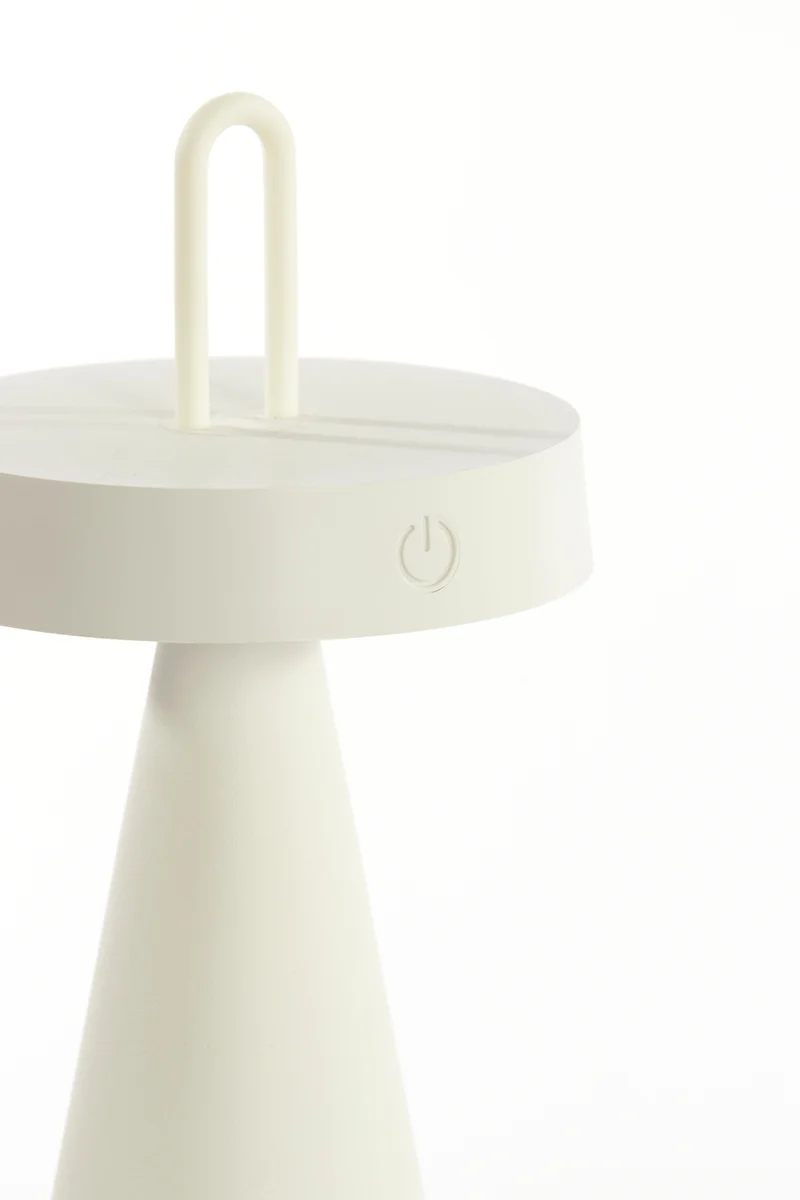 LED-Tischleuchte ANKENTA creme Ø13x28,5 cm