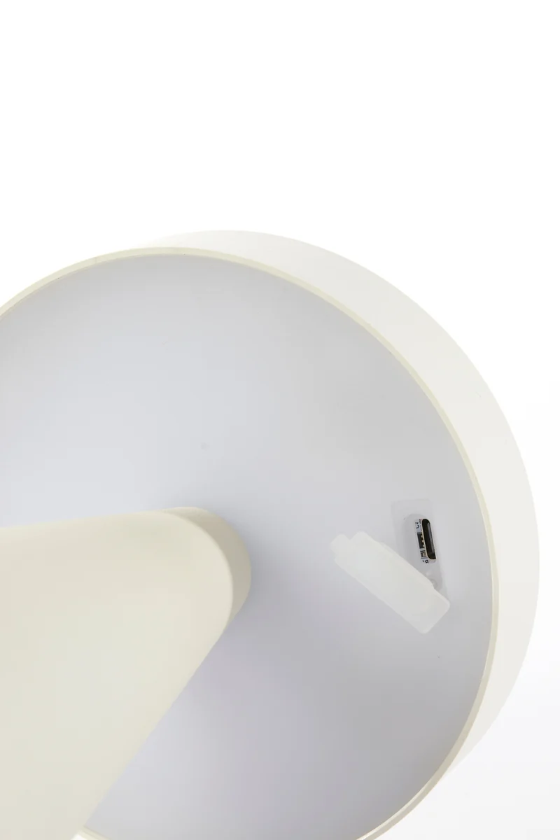LED-Tischleuchte ANKENTA creme Ø13x28,5 cm