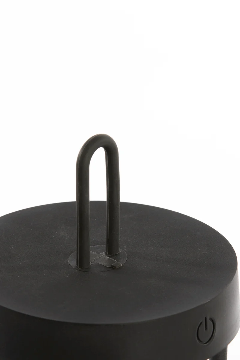 LED-Tischleuchte ANKENTA, schwarz Metall Ø13x28,5 cm