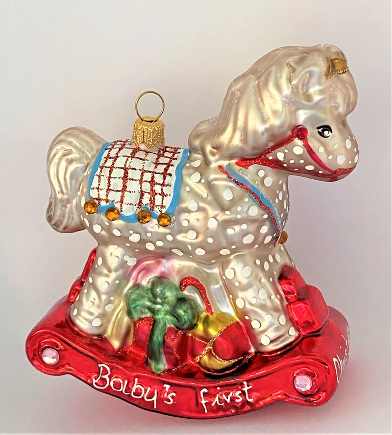 Schaukelpferd, Gampi-Rössli, Baby´s first Christmas