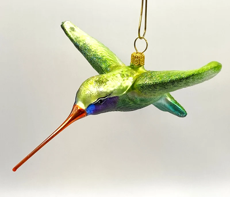 Kolibri mit langem rotem Schnabel