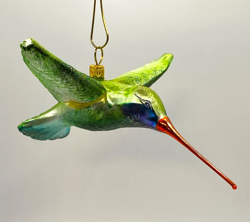 Kolibri mit langem rotem Schnabel