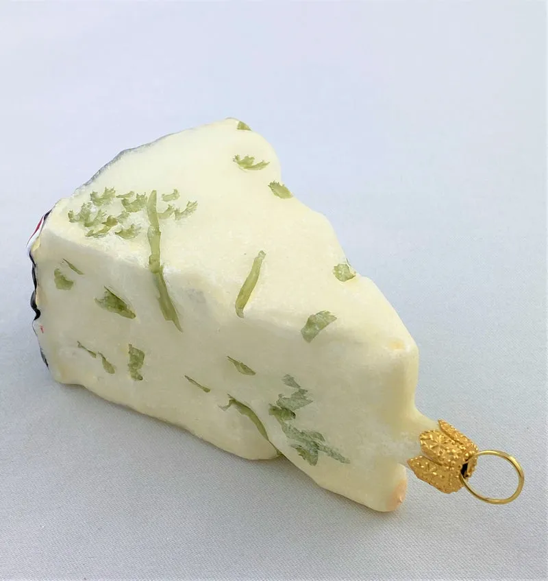 Stück Gorgonzola Käse