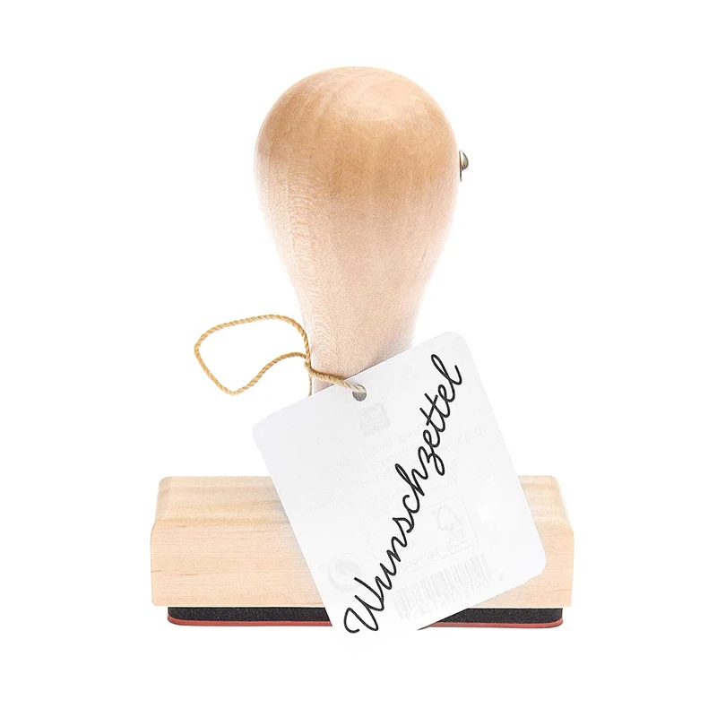 Rico Design Stempel Wunschzettel (6,5 x 2 cm)