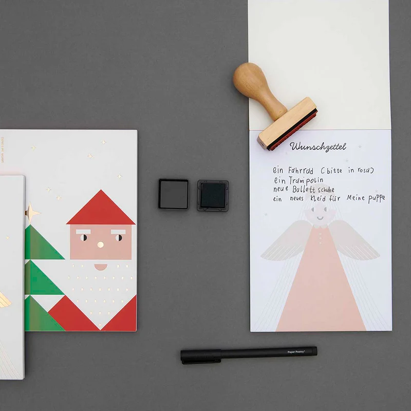 Rico Design Stempel Wunschzettel (6,5 x 2 cm)