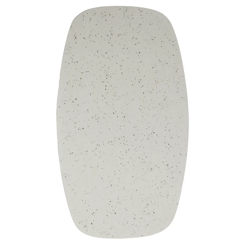 Couchtisch HAMURA Terrazzo, weiß 120x70x42cm