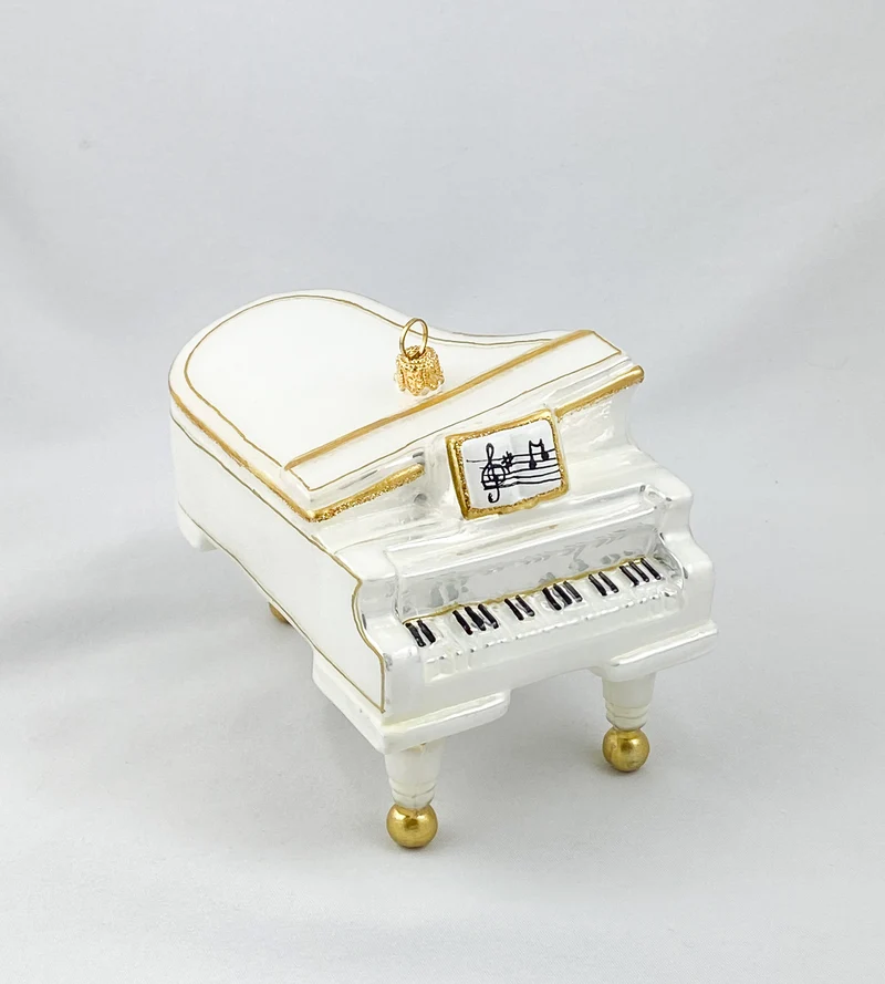 Weisser Flügel oder Piano