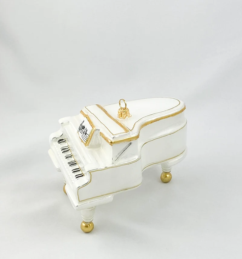 Weisser Flügel oder Piano