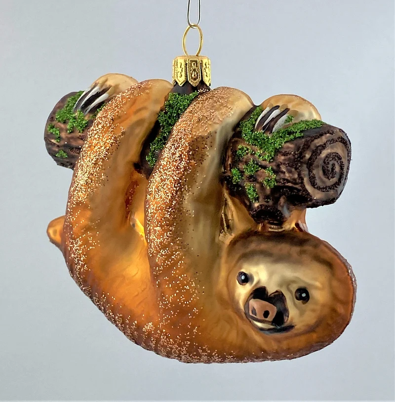 Faultier hängt am Ast
