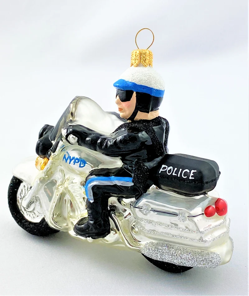 New York City Police auf dem Motorrad