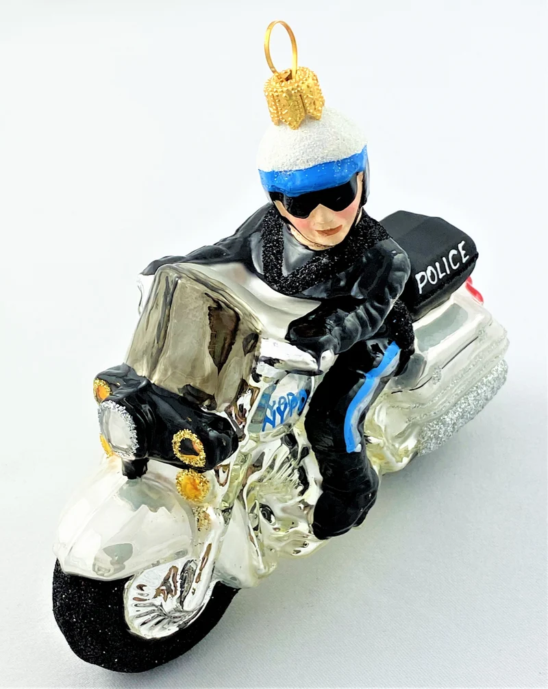 New York City Police auf dem Motorrad